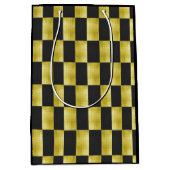 Gold-Paneled-Black-IV Medium Cadeauzakje (Voorkant)