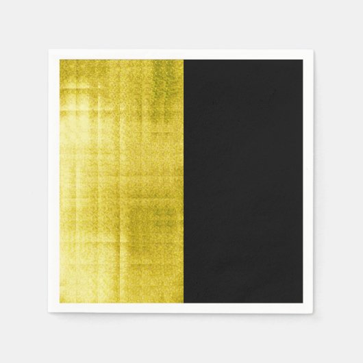 Gold Paneled Black Servet (Voorkant)
