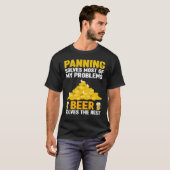 Gold Panner Gold Mining Gold Miner T-shirt (Voorkant volledig)