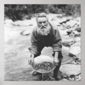 Gold Panning Poster (Voorkant)