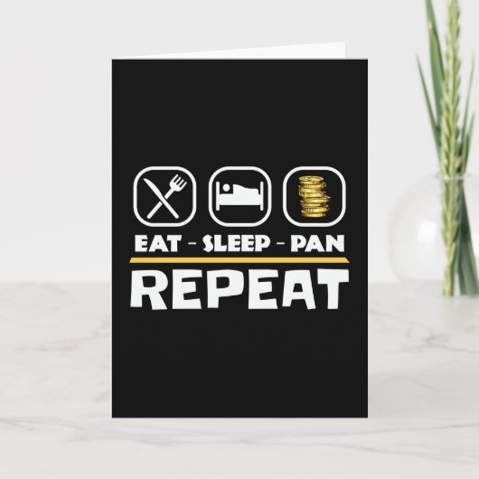 Gold panning prospectief East Sleep Pan Repeat Kaart (Voorkant)