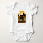 Gold Panning Romper (Voorkant)