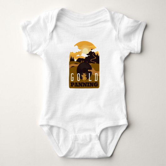 Gold Panning Romper (Voorkant)