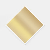 Gold Paper Servet (Hoek)
