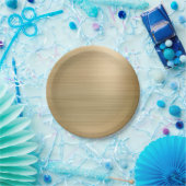 Gold Party Papieren Bordje (Feest)