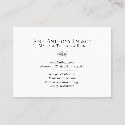 *~* Gold pasta Nebula Galaxy Universe Aqua AP3 Bu Visitekaartje (Achterkant)