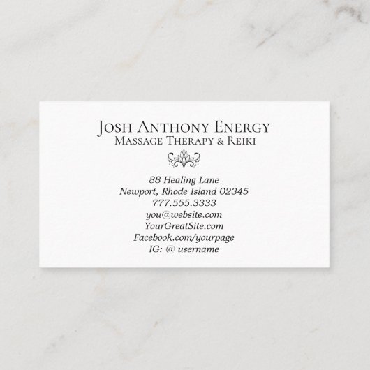 *~* Gold pasta Nebula Galaxy Universe Aqua AP3 Visitekaartje (Achterkant)