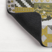 Gold Patchwork Mousepad Muismat (Hoek)