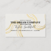 Gold Patroon Visitekaartje (Voorkant)