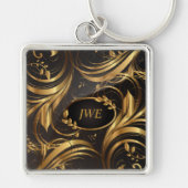 Gold Pattern 1 Sleutelhanger (Voorkant)