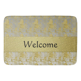 Gold Pattern Badmat