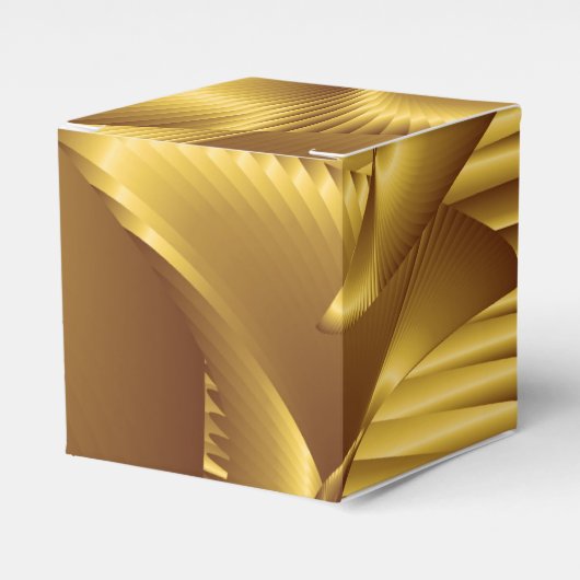 Gold Pattern Bedankdoosjes (Voorkant Zijde)