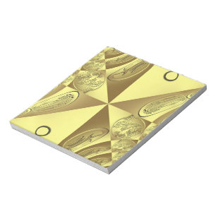 Gold Pattern Notitieblok