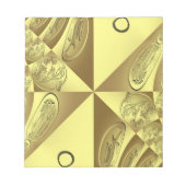 Gold Pattern Notitieblok (Voorkant)