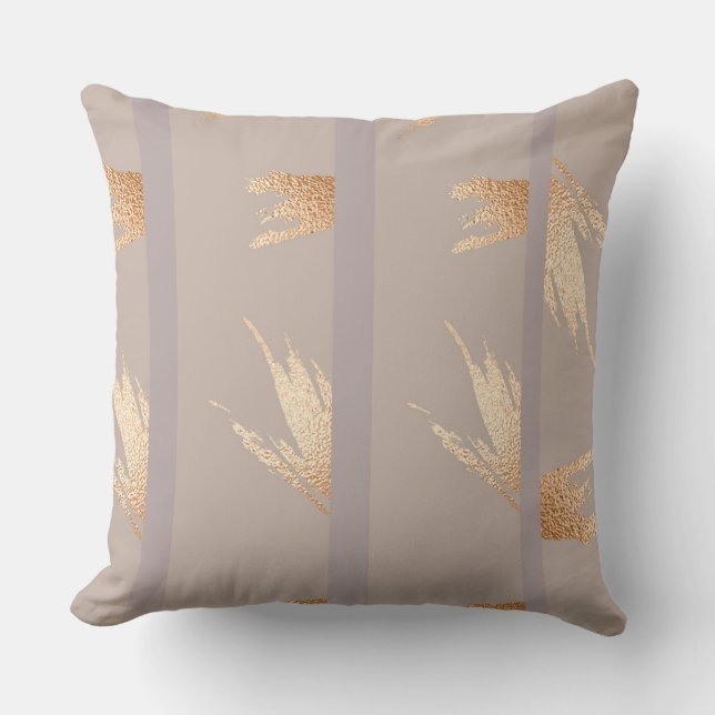 Gold Pattern Reversible Pillow Kussen (Voorkant)