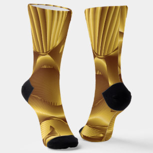 Gold Pattern Sokken