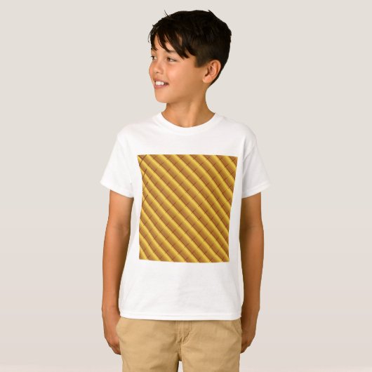 Gold Pattern T-shirt (Voorkant volledig)
