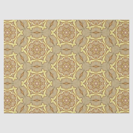 Gold Pattern Tissuepapier (Voorkant)