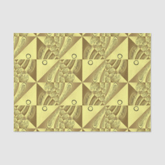 Gold Pattern Tissuepapier
