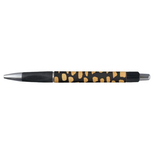 Gold Pattern zwarte pen (Voorkant)