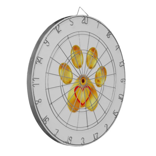 Gold Paw Dartbord (Voorkant Links)