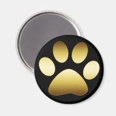 GOLD PAW PRINT MAGNEET (Voorkant / Achterkant)