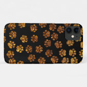 Gold Paws, Glitter Paws, Gold Glitter, Dog Paws Case-Mate iPhone Case (Achterkant (horizontaal))