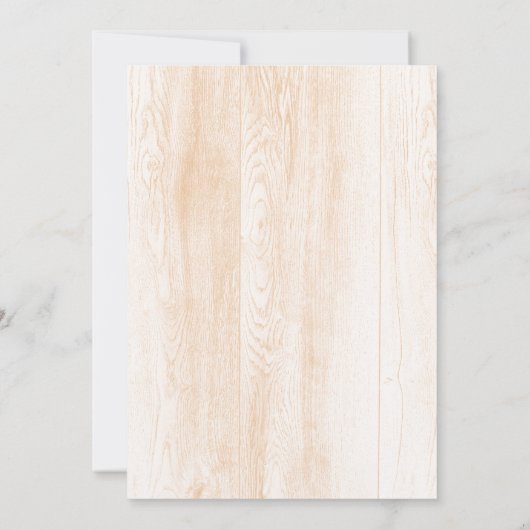 Gold & Peach Mason Jar bruiloft uitnodigingen | Ho (Achterkant)