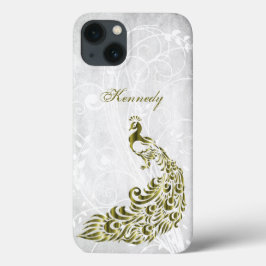 Gold Peacock - Aangepast iPhone X-hoesje Case-Mate iPhone Case