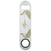 Gold Peacock - Aangepaste flesopening Speed Flessenopener (Voorkant)