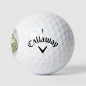 Gold Peacock - Aangepaste Golf Balls Golfballen (Logo)