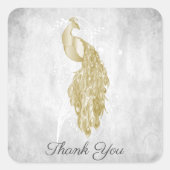 Gold Peacock Hartelijk dank, Stickers (Voorkant)