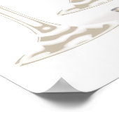 Gold Pearls & Prosecco Vrijgezellenfeest Welkomstb Poster (Hoek)