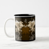 Gold Pegasus Reflections Koffie Mok (Links)