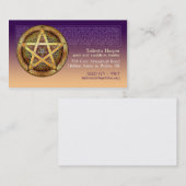 Gold Pentacle Visitekaartjes (Voorkant / Achterkant)