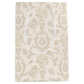 Gold Perfect Pear Vrijgezellenfeest Gift Bag Medium Cadeauzakje (Voorkant)