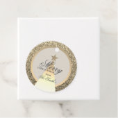 Gold Personal kerstcadeau-Label Bedankjes Labels (In situ)