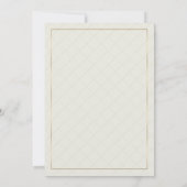 Gold Pet Afstuderen Cream ID834 Kaart (Achterkant)