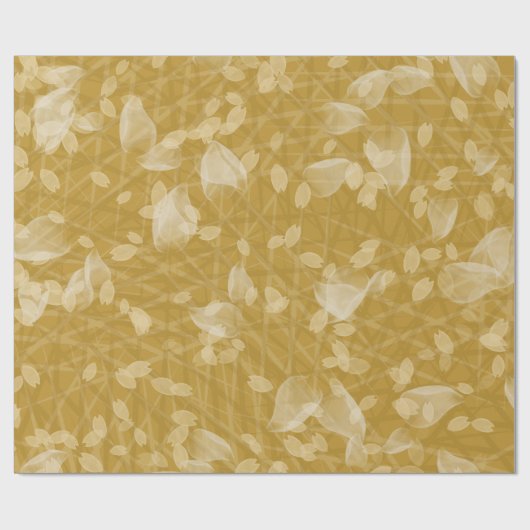 Gold Petal cadeaupapier (Vlak)