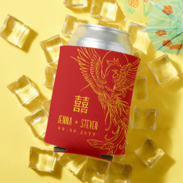 Gold Phoenix | Dubbel geluk Blikjeskoeler