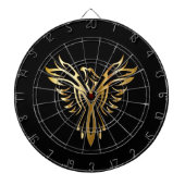 Gold Phoenix Metal Cage Dartboard Dartbord (Voorkant)