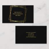 Gold Photography Studio Visitekaartje (Voorkant / Achterkant)