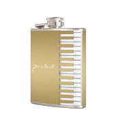 Gold Piano-toetsenbord Heupfles (Links)