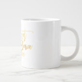 Gold Pineapple Jumbo Mok (Rechts)