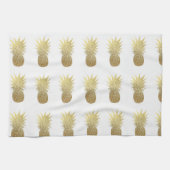 Gold Pineapple Kitchen Towel Theedoek (Horizontaal)