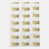Gold Pineapple Kitchen Towel Theedoek (Verticaal)