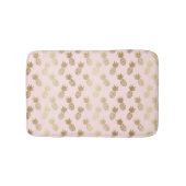 Gold Pineapple Pattern Badmat (Voorkant)