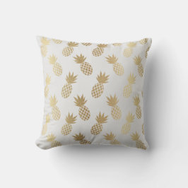 Gold Pineapple Pattern Kussen