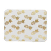 Gold Pineapple Pattern Magneet (Horizontaal)