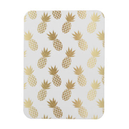Gold Pineapple Pattern Magneet
